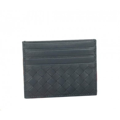 Bottega Veneta Intrecciato VN Card Case 5811 RoyalBlue BV44Lo54