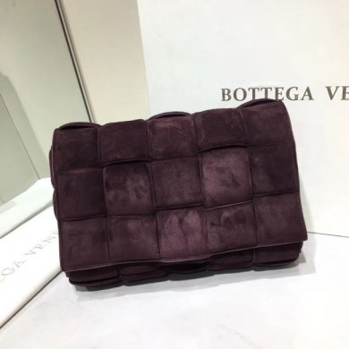 Bottega Veneta PADDED CASSETTE BAG suede 591970 Fondant BV365JQ80