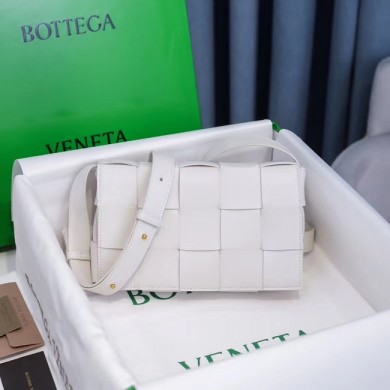 Copy Bottega Veneta BORSA CASSETTE 578004 White BV283Pf97