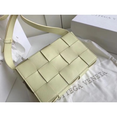 First-class Quality Bottega Veneta Sheepskin Weaving Original Leather 578004 Light green BV567xO55