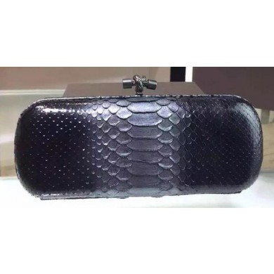 Knockoff Bottega Veneta Snake Leather Knot Clutch 8651H BV1233yK94