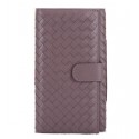 Replica Bottega Veneta Intrecciato Nappa Continental Wallet BV182 Purple BV1066Kg43