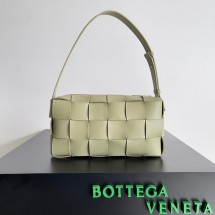 Bottega Veneta Brick Cassette 709360 Travertine BV457DI37