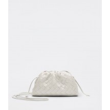 Bottega Veneta MINI POUCH 585852 Chalk BV869iM92