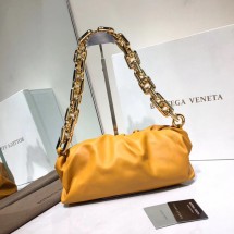 Bottega Veneta Nappa lambskin soft Shoulder Bag 620230 yellow BV275dP73