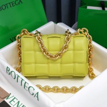 Bottega Veneta PADDED CASSETTE BAG 591971 Lemon BV385Lo54