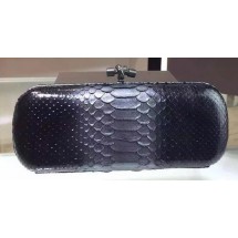 Knockoff Bottega Veneta Snake Leather Knot Clutch 8651H BV1233yK94