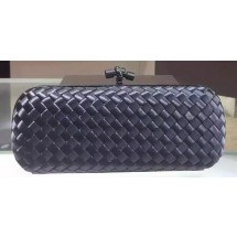 Replica AAA Bottega Veneta STRETCH Knot Sheepskin Leather Clutch BV8651 Royal BV232GF79