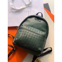 Replica Bottega Veneta CLASSIC INTRECCIATO Intrecciato leather backpack 7786 RAINTREE BV221UD97