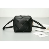 Bottega Veneta Mini Cassette Camera Bag 701915 black BV171Yf79