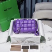 Bottega Veneta PADDED CASSETTE BAG 591970 Purple BV807io33