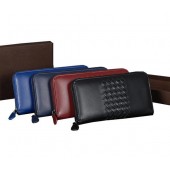 Imitation Bottega Veneta BV189 Intrecciato Nappa Zip Around Wallet BV711hc46