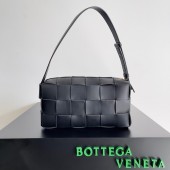 Knockoff Bottega Veneta Brick Cassette 709360 black BV892yK94