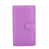 Replica Bottega Veneta Intrecciato Nappa Continental Wallet BV182 Lavender BV725Kg43